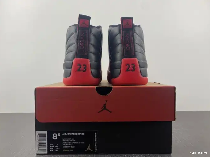 Kicktheory Flu Game Jordan 130690-002 Retro 12 (2016) 0619